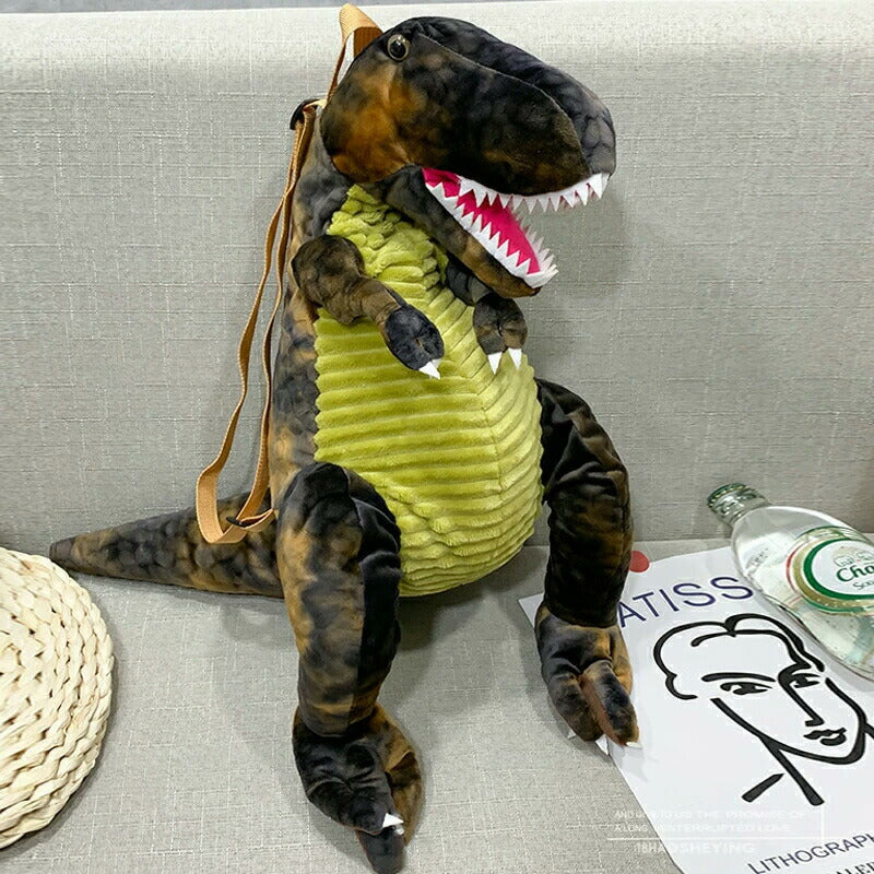 子供 リュック 恐竜　キッズ リュック 子供リュックサック ポリエステル 小さめ ファスナー 恐竜リュック 恐竜 グッズ ぬいぐるみ キッズ 子供 男女兼用 女の子 男の子 女子 男子 子供用 こども 子ども かわいい 可愛い 人気