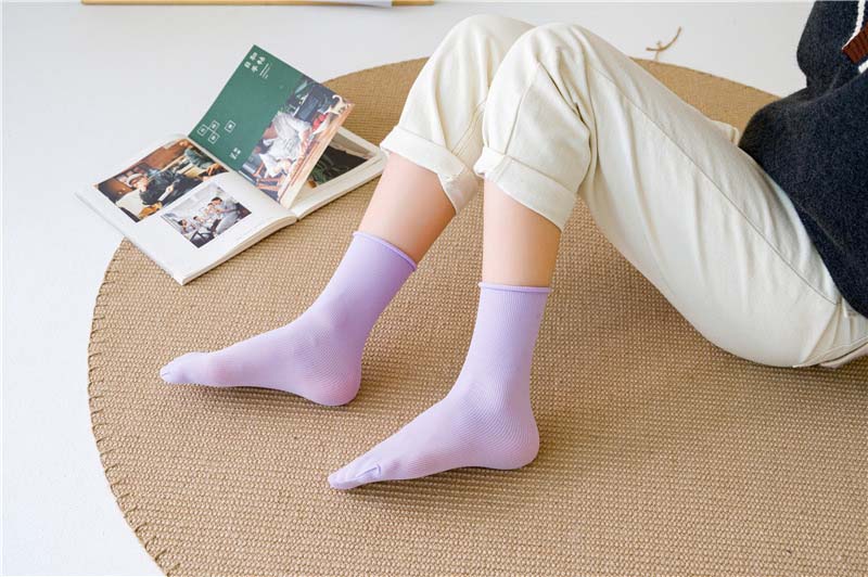 【10足セット】 アイスソックス  靴下 レディース ひんやりソックス 接触冷感 吸湿発熱 抗菌・防臭 爽やか夏ソックス レディース/ジュニア 学生靴下 クルーソックス 無地 薄手ゆったり くつ下 パンプス 目立つ 夏用靴下 涼しい靴下 通気性抜群