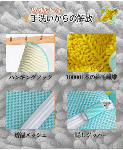 靴 洗濯ネット シューズ 洗濯機 洗い 洗濯用品 靴用洗濯ネット スニーカー  丸洗い  靴洗いネット シューズ洗濯ネット 型崩れ防止 耐久性 家庭用  洗濯機で洗える 上履き 上靴 グレー  網 靴用 ドラム式