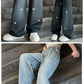 ストレッチデニム ペグトップパンツ 子供服 キッズ 男の子 女の子 デニムパンツ ロングパンツ 長ズボン ボトムス ハート刺繍 デニム ワイドパンツ 子供服 キッズ 女の子 デニムパンツ ロングパンツ 長ズボン ボトムス