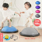 バランスボール 46cm 58cm 子供 半円形 半円 ボール バランスドーム 体幹トレーニング バランス ストレッチ ダイエット バランスディスク 腹筋 健康器具 宅ト 自宅 子供用 キッズ 半球 ボディバランスドーム バランストレーニング 鍛える 空気入れ チューブ付き