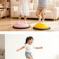 バランスボール 46cm 58cm 子供 半円形 半円 ボール バランスドーム 体幹トレーニング バランス ストレッチ ダイエット バランスディスク 腹筋 健康器具 宅ト 自宅 子供用 キッズ 半球 ボディバランスドーム バランストレーニング 鍛える 空気入れ チューブ付き
