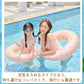 浮き輪 子供用 大人用 浮輪 フロート 新色追加！全16柄 かわいい 男の子 女の子 兼用 海 プール レジャー 夏休み おもちゃ 水泳 うきわ ブルー ピンク チェリー ビワ シンプル リング型 アウトドア ビーチグッズ 遊び 夏 水遊び 海水浴