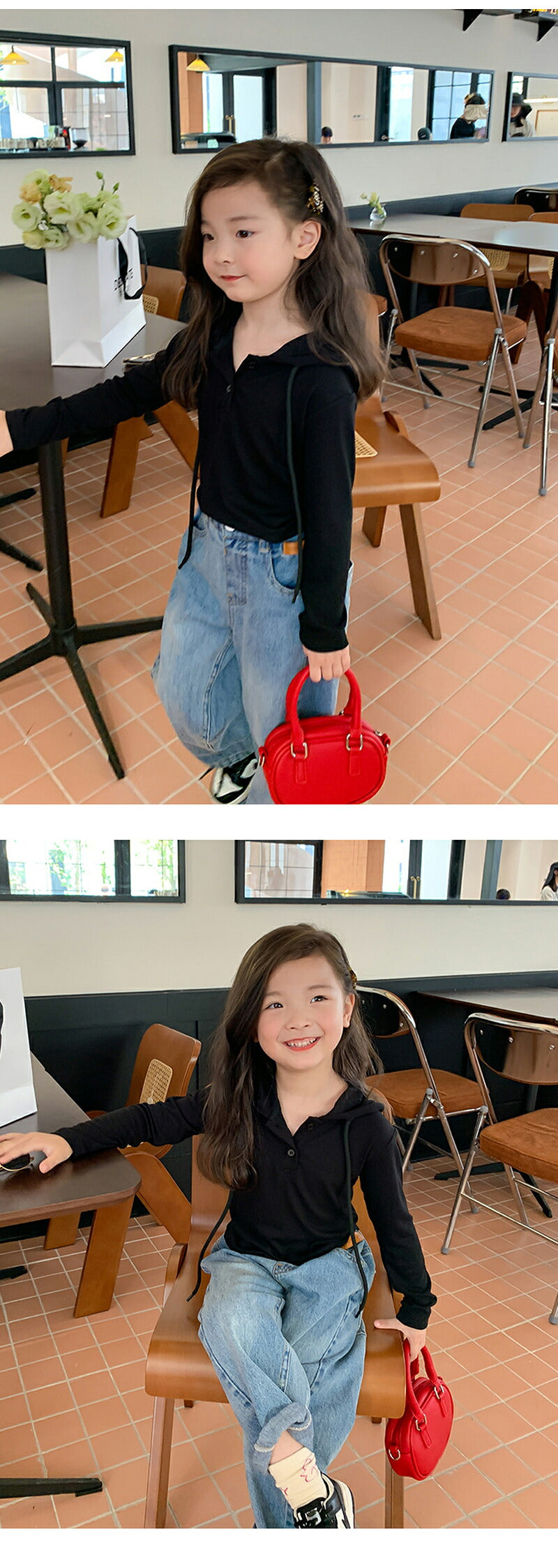 デニムパンツ キッズ 子供服 子ども服 こども服 デニム ワイドパンツ ジーパン パンツ ボトムス ロングパンツ 長ズボン ハイウエスト 80cm 90cm 100cm 110cm 120cm 130cm 140cm 150cm 160cm 女の子 ガール ボーイ ジュニア おしゃれ 韓国 ナチュラル シンプル カジュアル