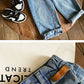 デニムパンツ キッズ 子供服 子ども服 こども服 デニム ワイドパンツ ジーパン パンツ ボトムス ロングパンツ 長ズボン ハイウエスト 80cm 90cm 100cm 110cm 120cm 130cm 140cm 150cm 160cm 女の子 ガール ボーイ ジュニア おしゃれ 韓国 ナチュラル シンプル カジュアル